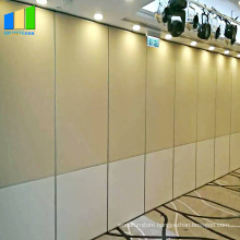 Automatic Convention Center Soundproof Wood Panel Operable Movable Wall Partitions Wall On Wheels Philippines For Restaurant